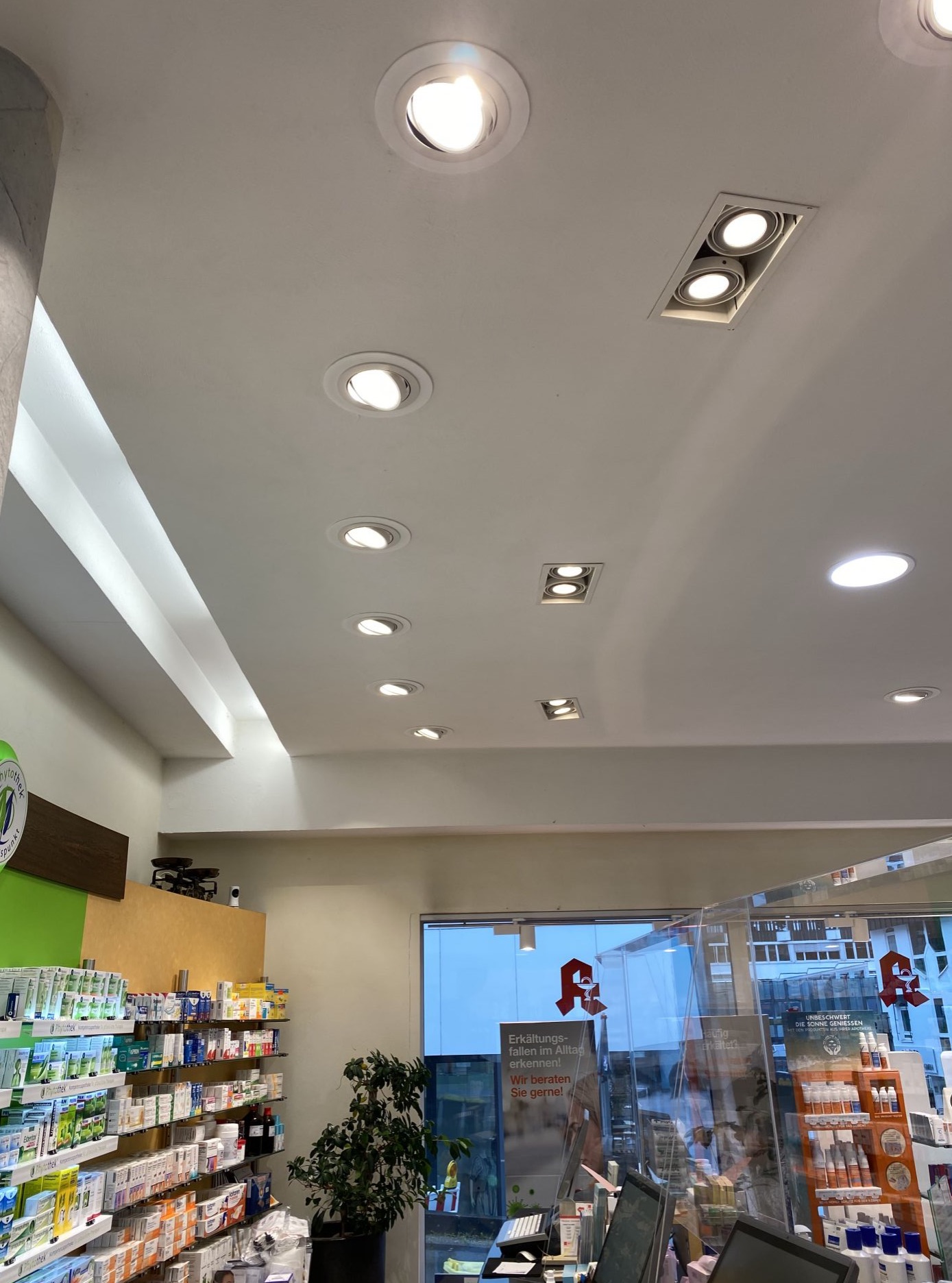 Willkommen Ideen mit Licht