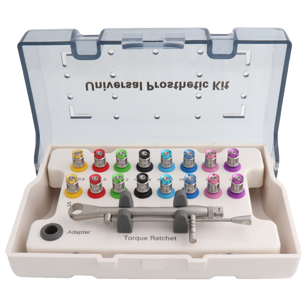 Autoclave Implant screw kit torque wrench ratchet repair tool kits for implantImplant series