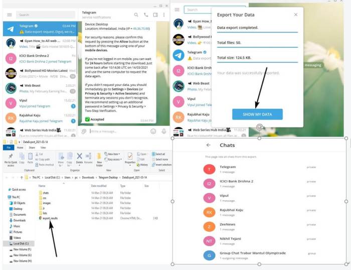 Cara Mengembalikan Chat Yang Terhapus Di Telegram Identif(03)