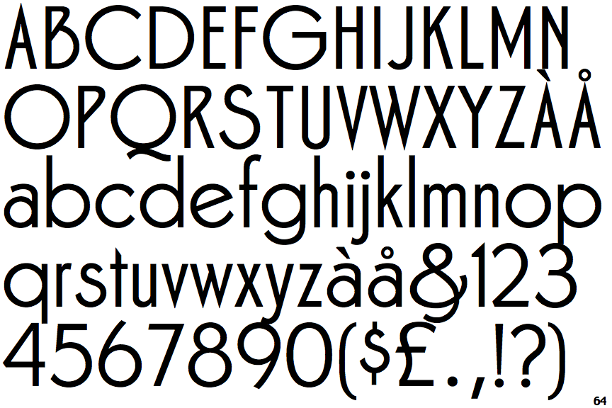 Identifont Free Zone
