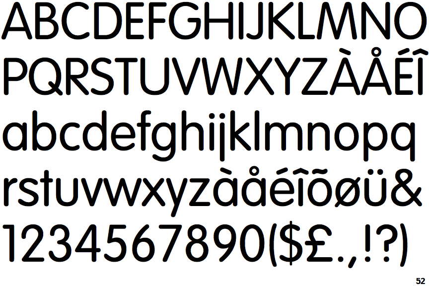 VAG ROUNDED TYPEFACE FREE DOWNLOAD