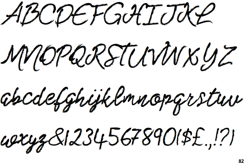 Identifont Artist Brush Script