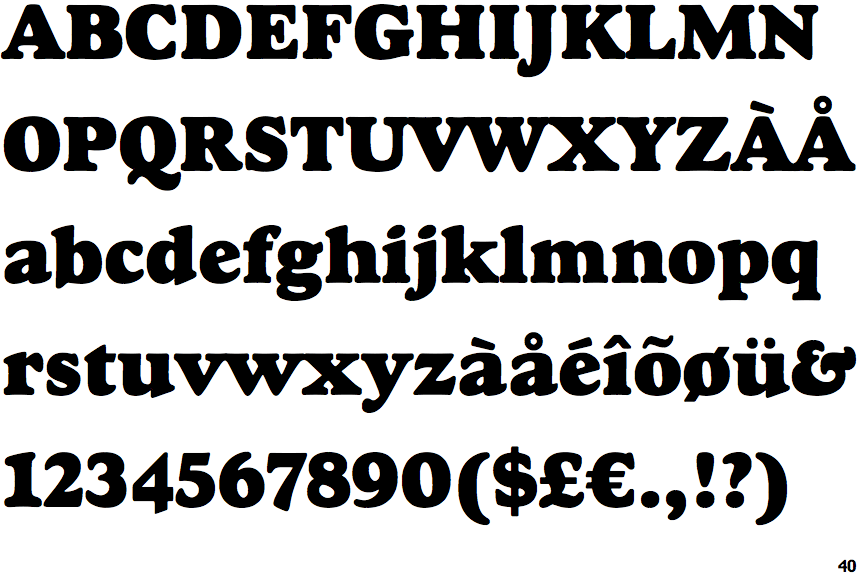 Identifont Goudy Heavyface (BT)