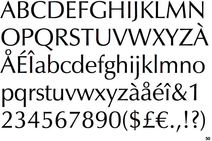 Identifont Zapf Humanist 601