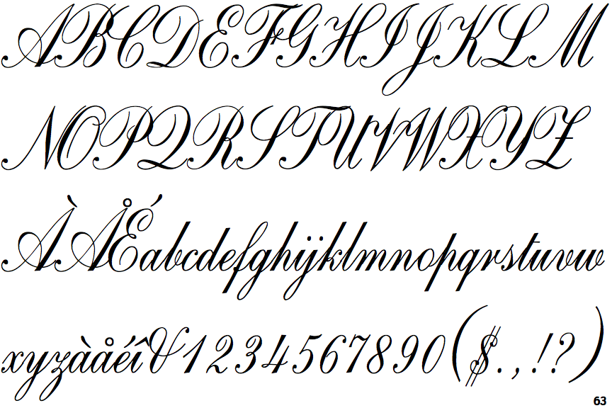 Identifont Copperplate Script