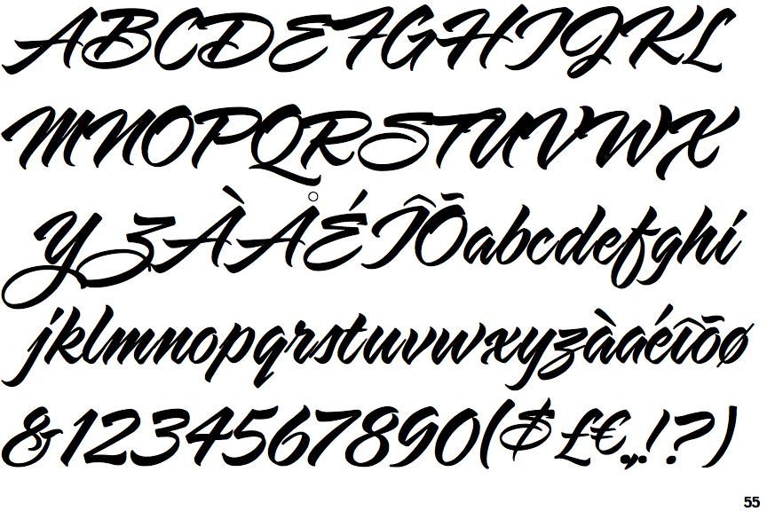 Identifont Sarah Script