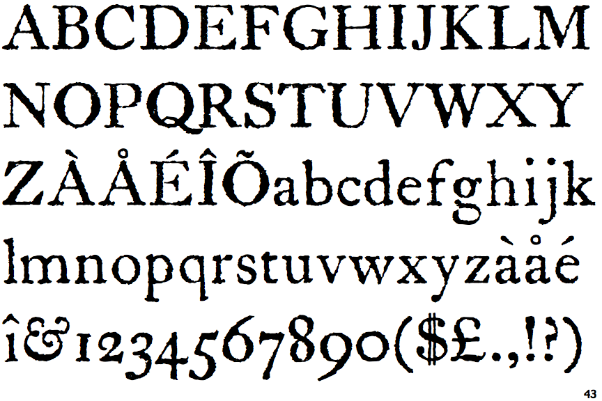 Caslon Antique Font