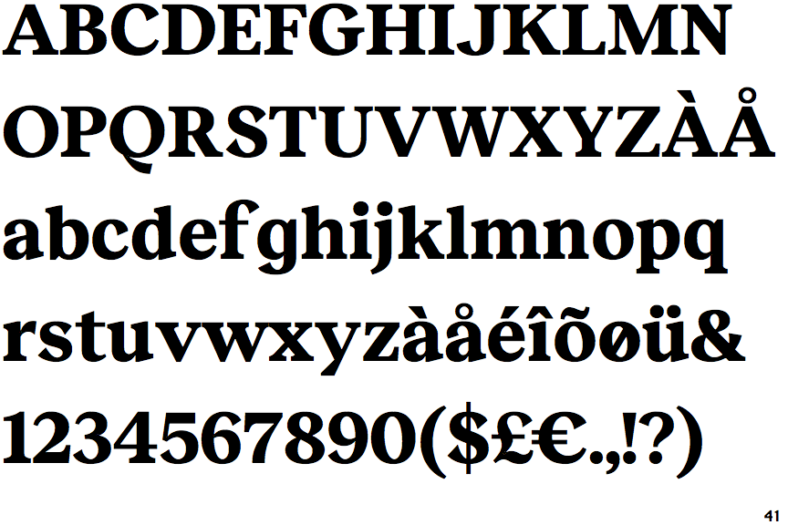 Identifont Reckless Bold