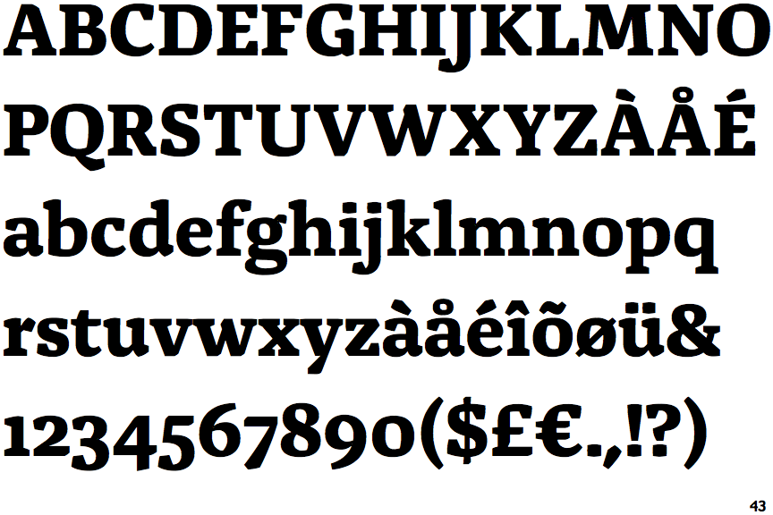 Identifont Alda Bold