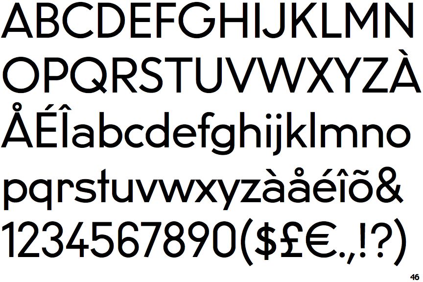 Identifont U8