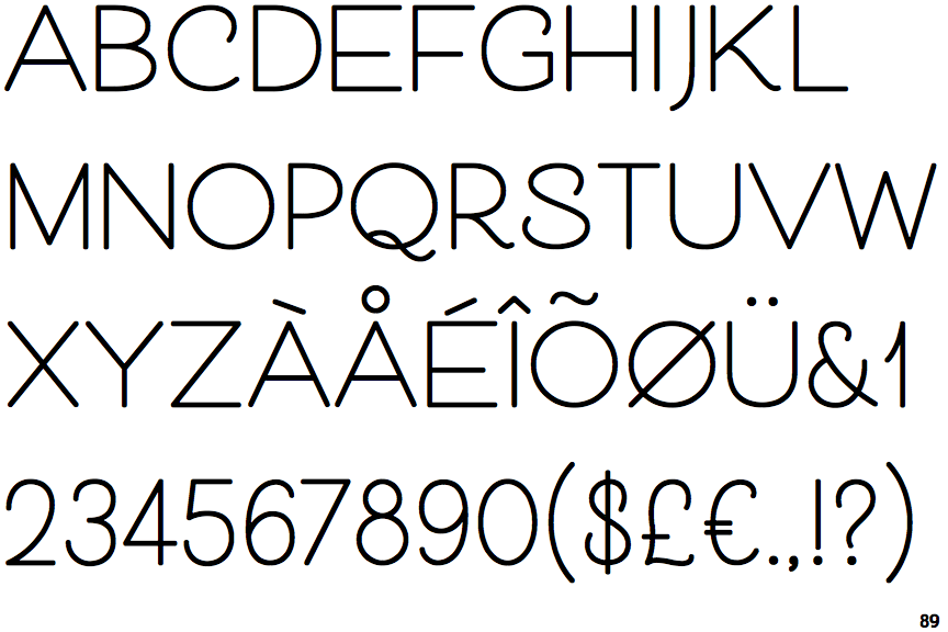 Identifont Cosmopolitan Sans Bold