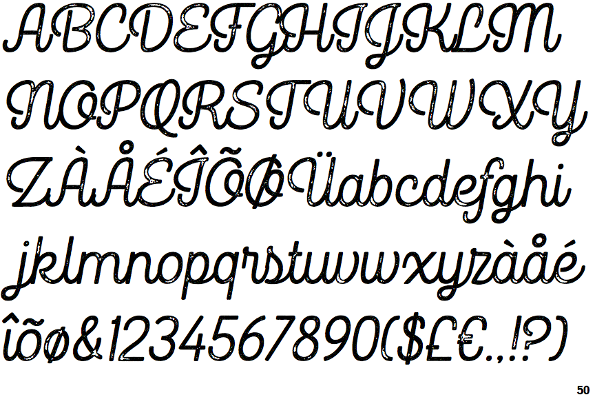 Identifont Goodwater Print Script 1