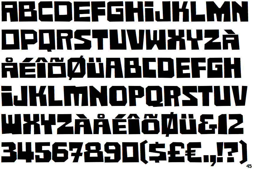 Identifont Comrade Bold