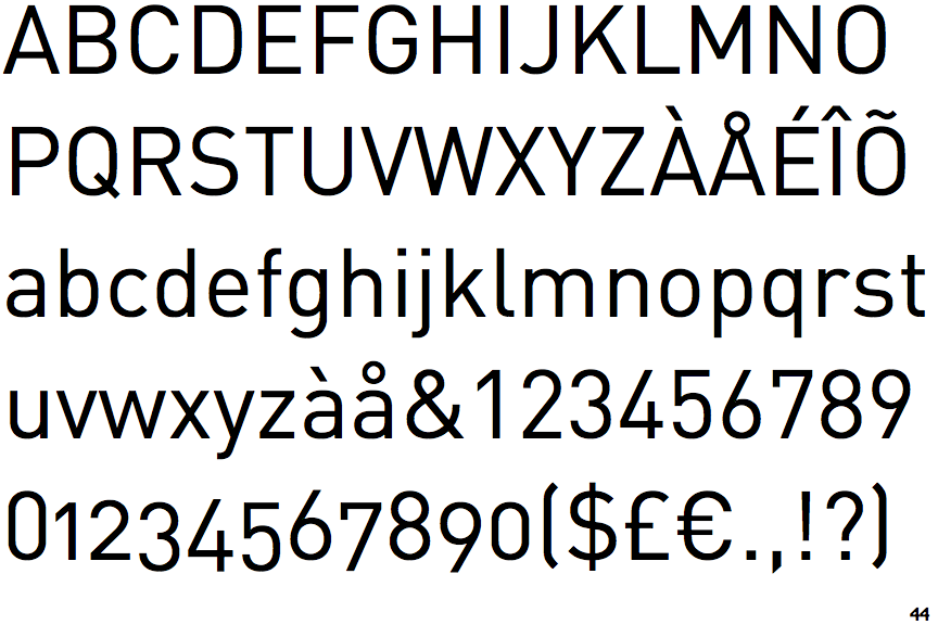 FF DIN / AlbertJan Pool, 1995 Typeface, Typeface design