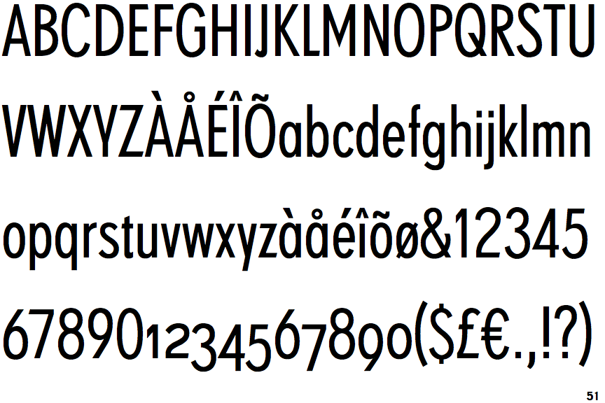 Identifont FF Super Grotesk Condensed