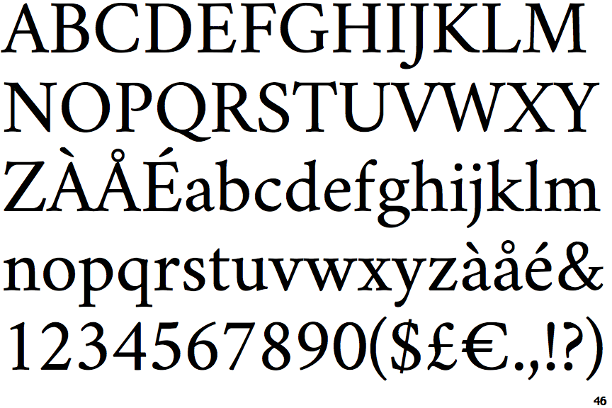 Identifont Crimson Text