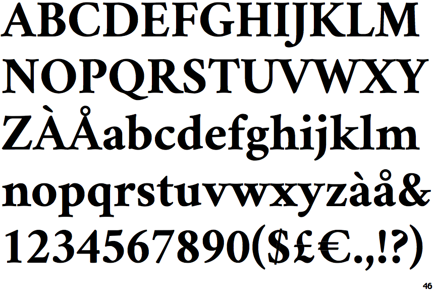 Identifont Crimson Text Bold