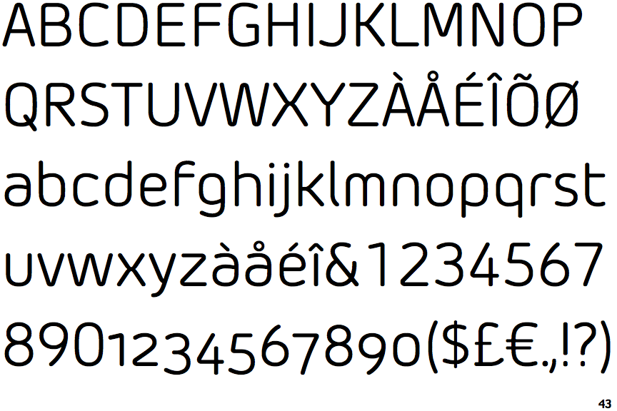 Identifont Morebi Rounded
