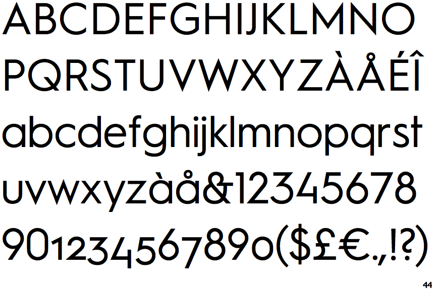 Identifont Hurme Geometric Sans 1