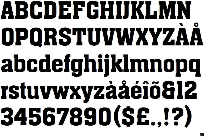 Identifont Aachen Medium