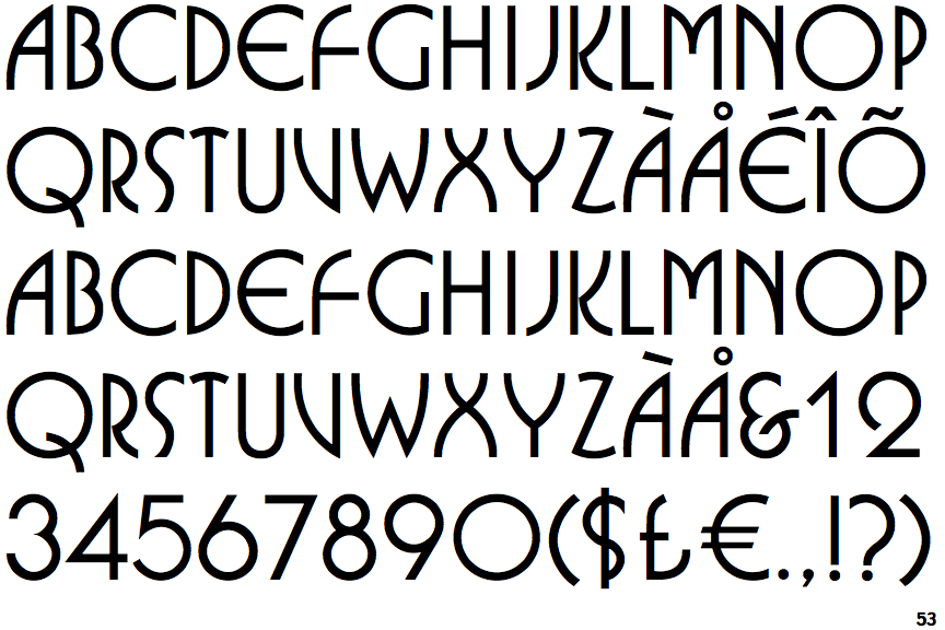 Identifont ITC Busorama