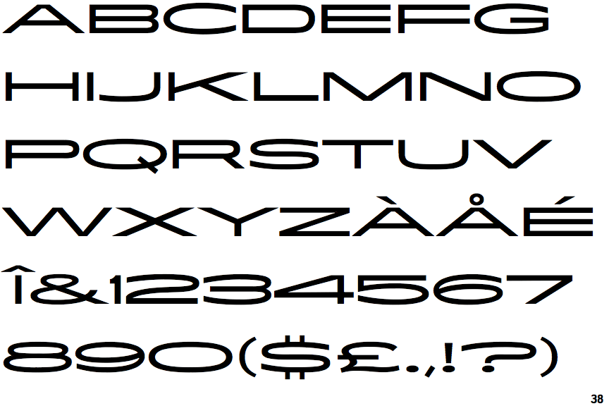 Identifont ITC Flatiron