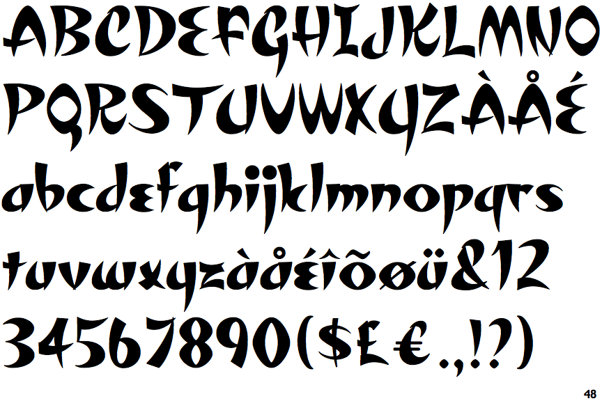 Identifont Polynesian