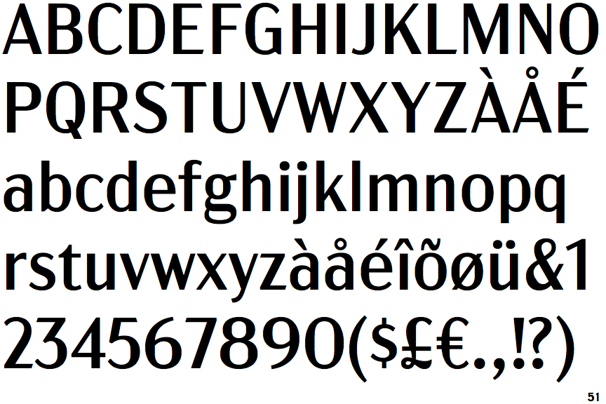 Identifont Acme Gothic