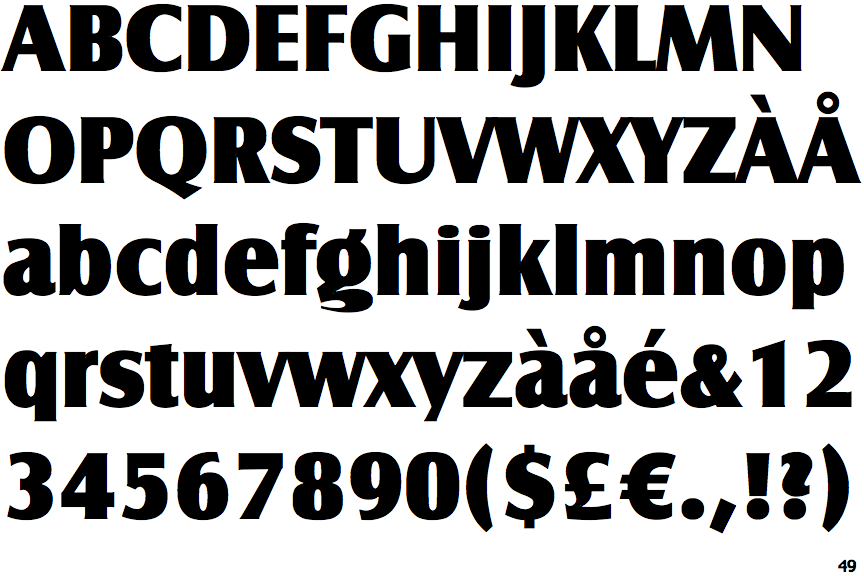 Identifont Castle Ultra