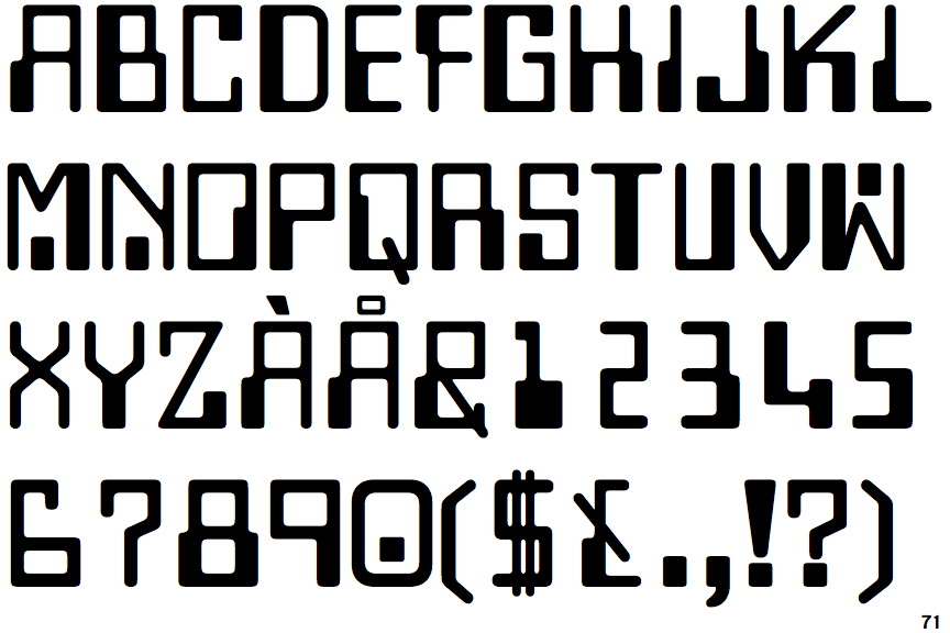 Identifont Computer
