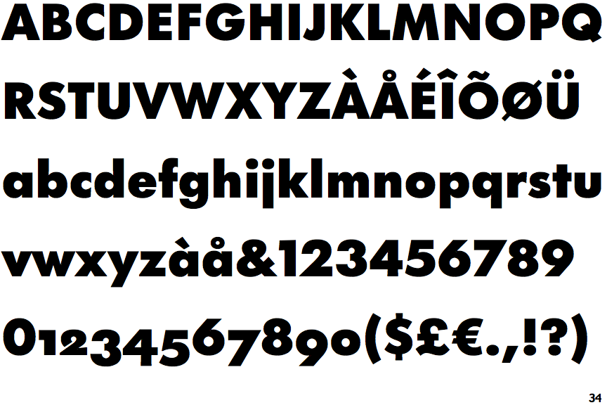 Identifont Futura Now Text Black