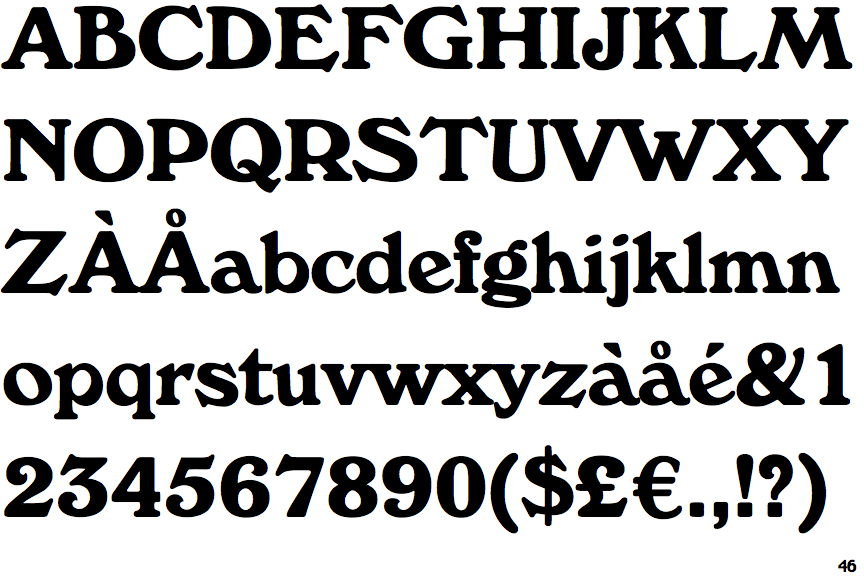 Identifont Windsor Bold