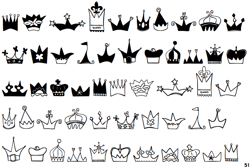 Identifont Crowns