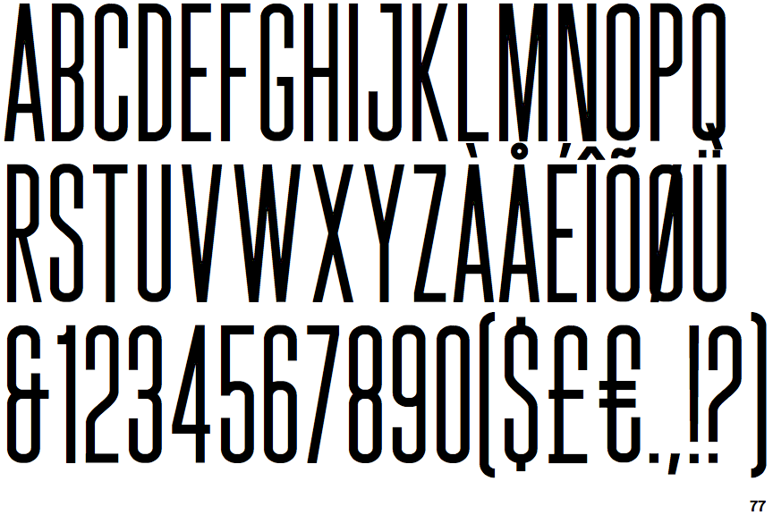 Identifont Golden Youth Caps