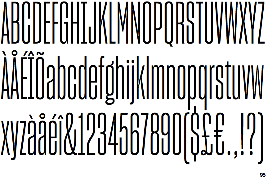 Identifont Sharp Grotesk 7