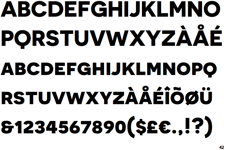 Novecento Sans Wide Free Font
