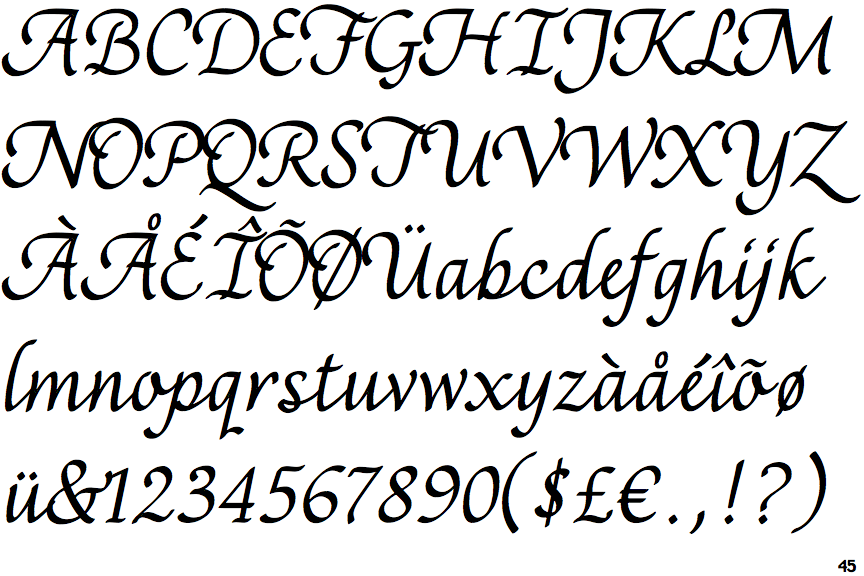 Identifont Rendezvous