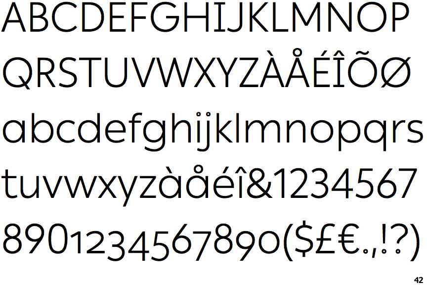 Identifont Ping Light