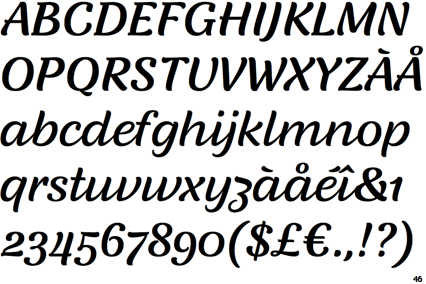Identifont Supernova