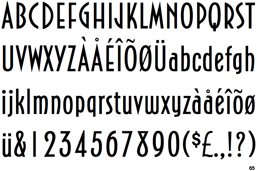 Identifont Newport Land