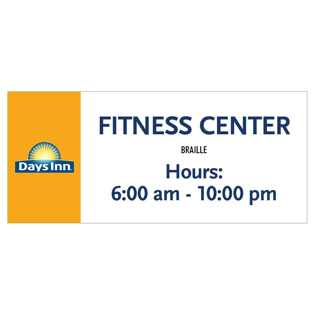 Fitness Center ID with Hours Identity Group