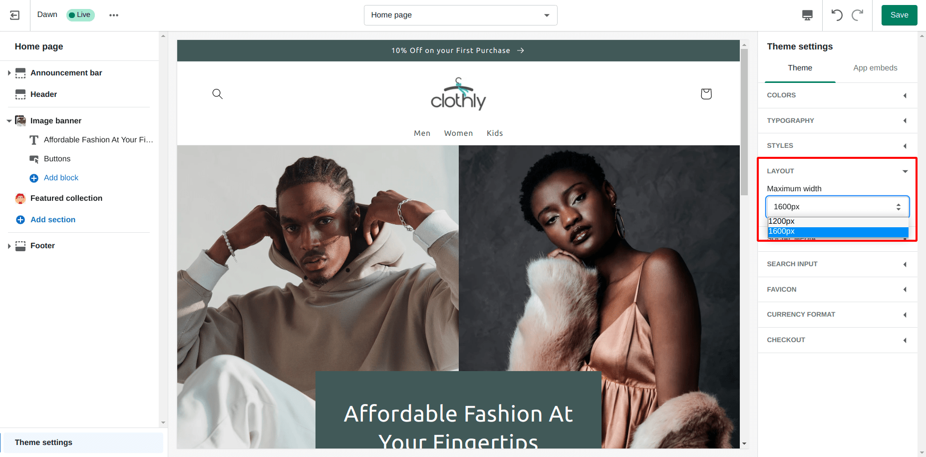 Shopify Dawn Theme Guide Theme Customization, Template Preview, Demo
