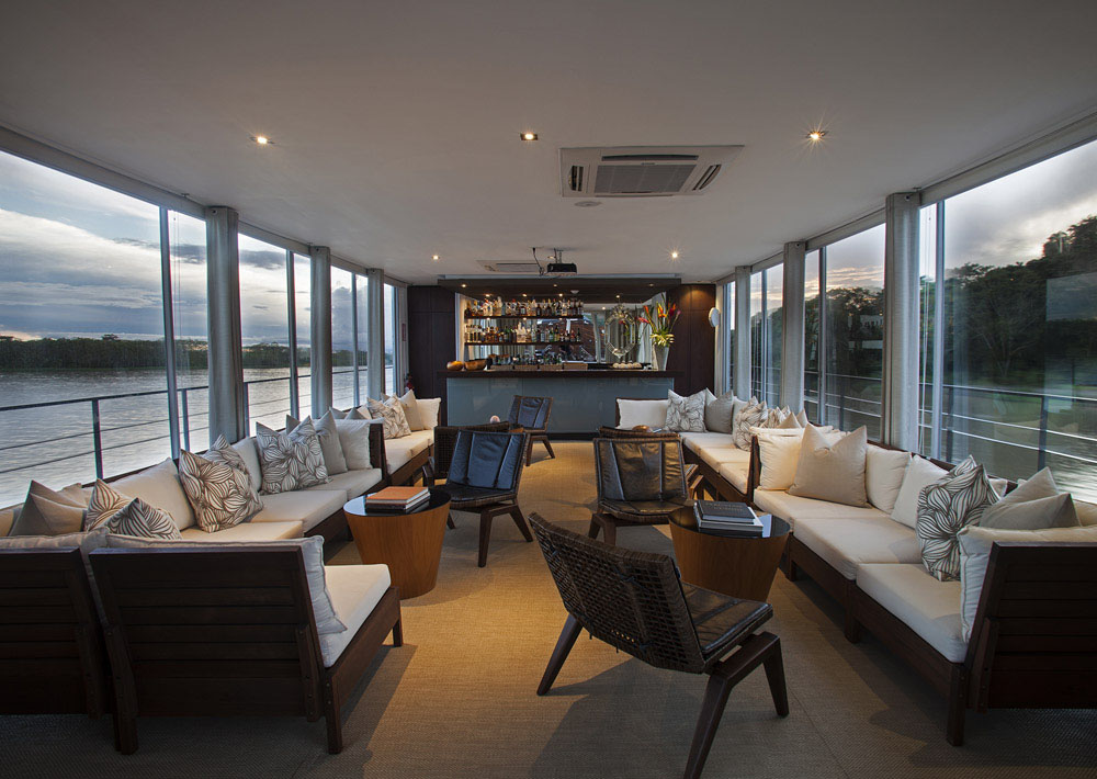 Amazon Riverboats Floating Luxury Hotel iDesignArch Interior