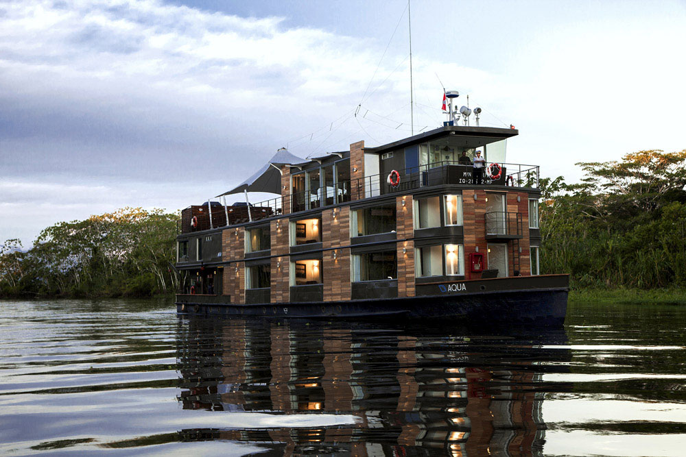 Amazon Riverboats Floating Luxury Hotel iDesignArch Interior