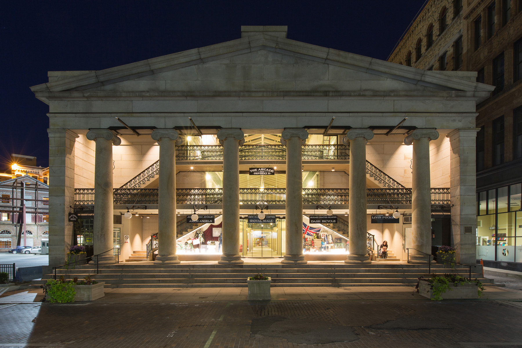 Affordable Micro Lofts In A Greek Revival Style Historic Shopping Mall