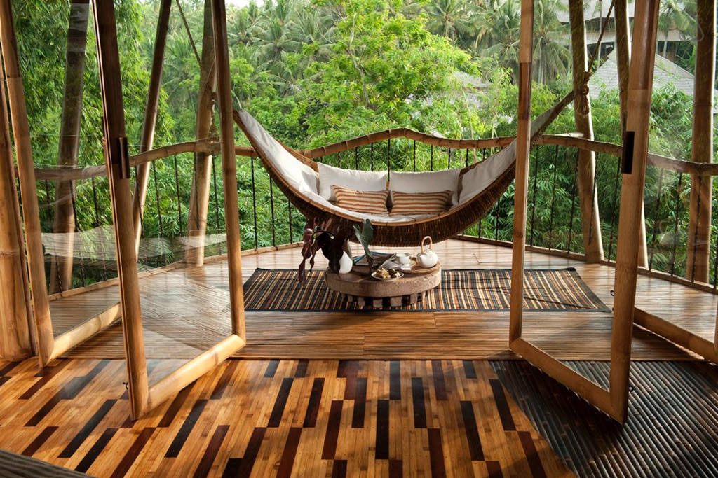 Dramatic Bamboo House In Bali