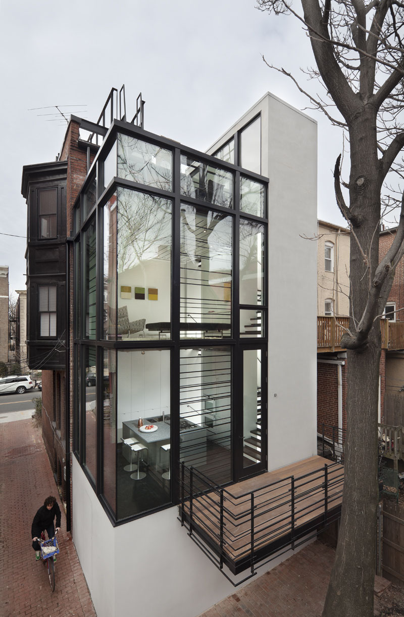 Modern Washington D.C. Row House iDesignArch Interior Modern Washington D.C. Row House iDesignArch Interior