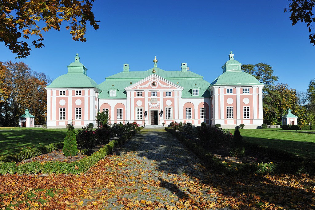 Stunning Baroque Castle Mansion In Sweden