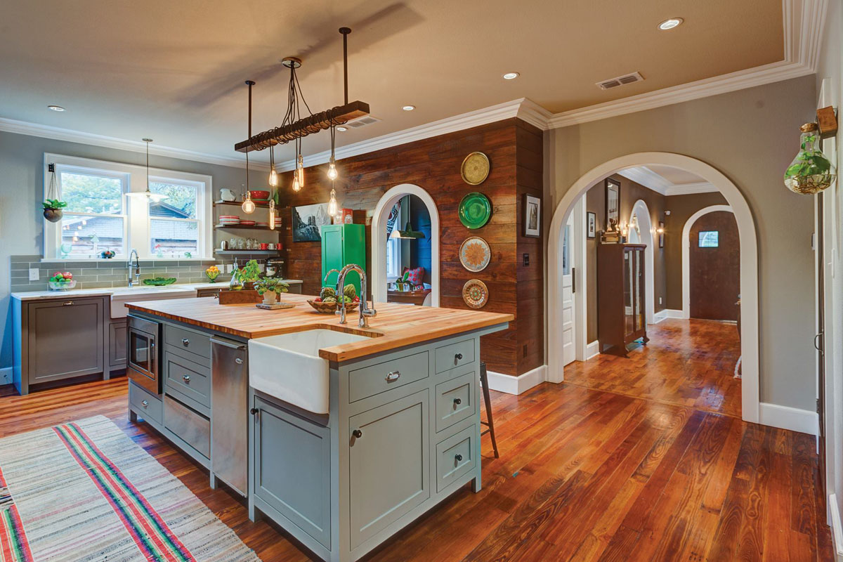 Charming Tudor Style Cottage with Eclectic Interior