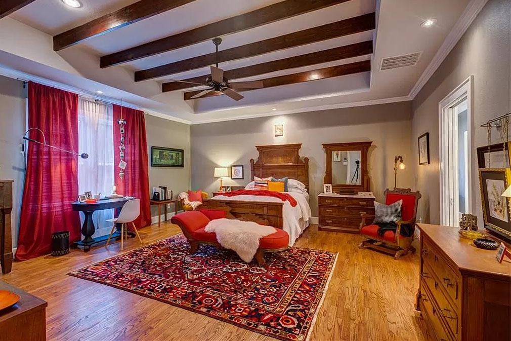 Charming Tudor Style Cottage with Eclectic Interior